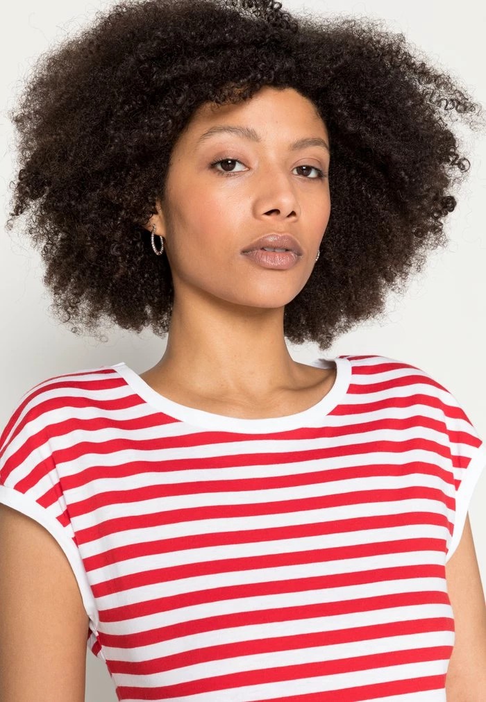 T-Shirt ANNA FIELD Anna Field Print T-shirt Rouge Femme | ALO-1914976